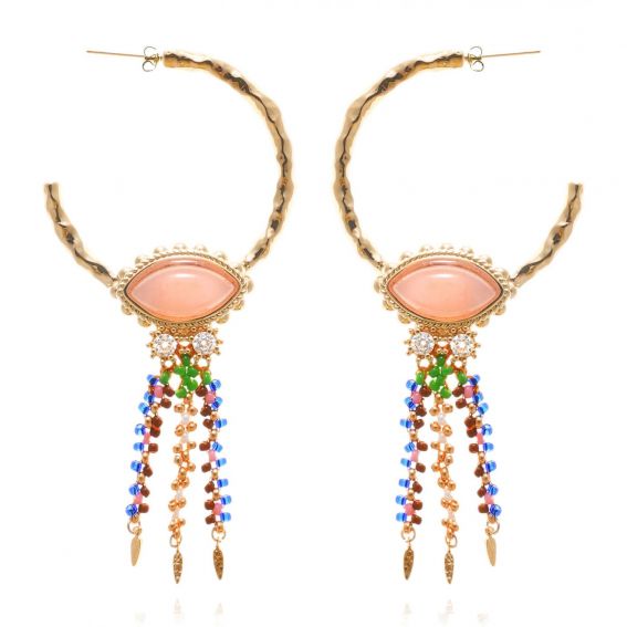 Hipanema Pepper Rose Earrings