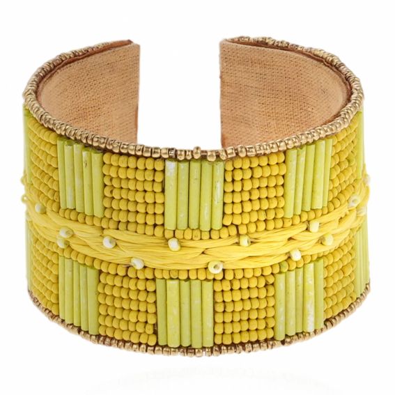 Hipanema Wina yellow cuff...