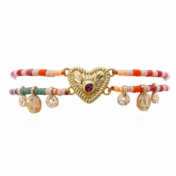 Bracelet Hipanema Macanos Rose