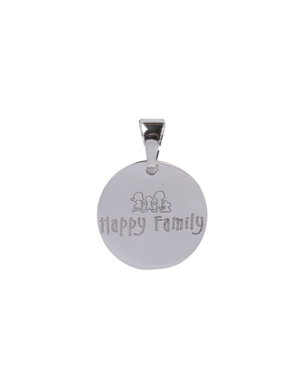Bijou en argent - Happy Family Medal