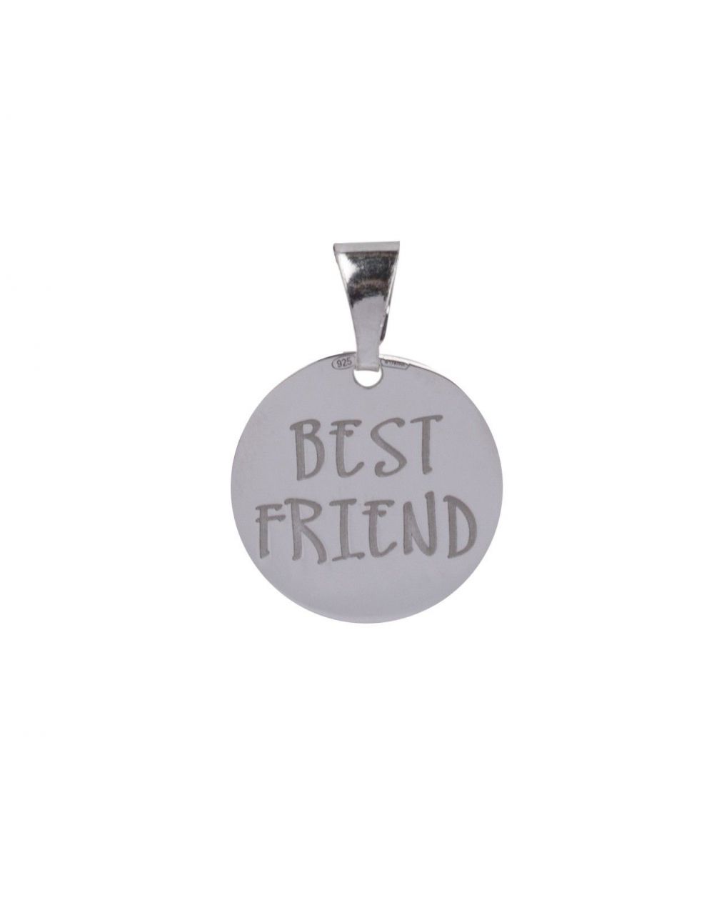 Bijou en argent - Medal Best Friend