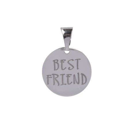 Bijou en argent - Medal Best Friend