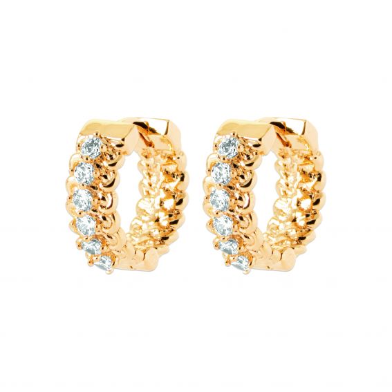 VALENTIA hoop earrings –...