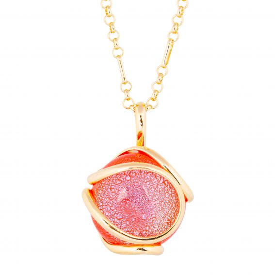Andrea Marazzini Medium Nautilus Necklace – Swarovski Astral pink crystal | Andrea Marazzini