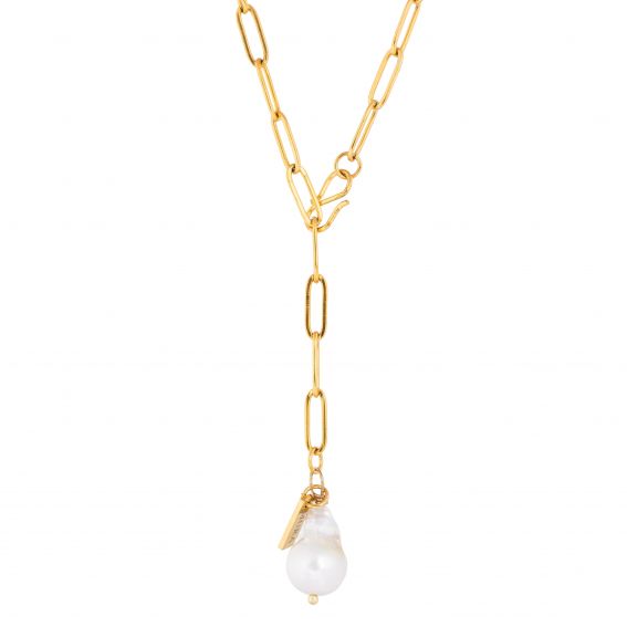 Mura Collier Perla MURA – Perle | acier inoxydable