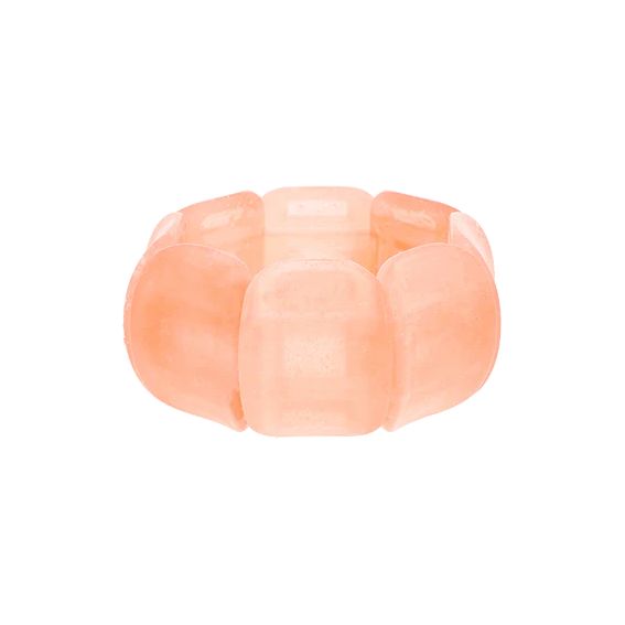 Oozoo Bracelet en résine en rose clair