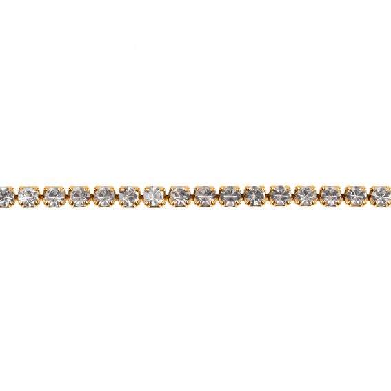 Mura Mila MURA Bracelet – Gold-plated stainless steel crystal