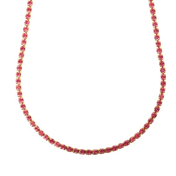 Mura Collier Mila MURA – Rose acier inoxydable doré