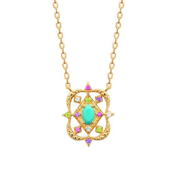 Collier Azélia – Plaqué or 18K