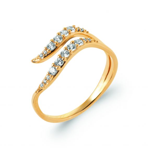 Ondéa Ring – 18k Gold Plated