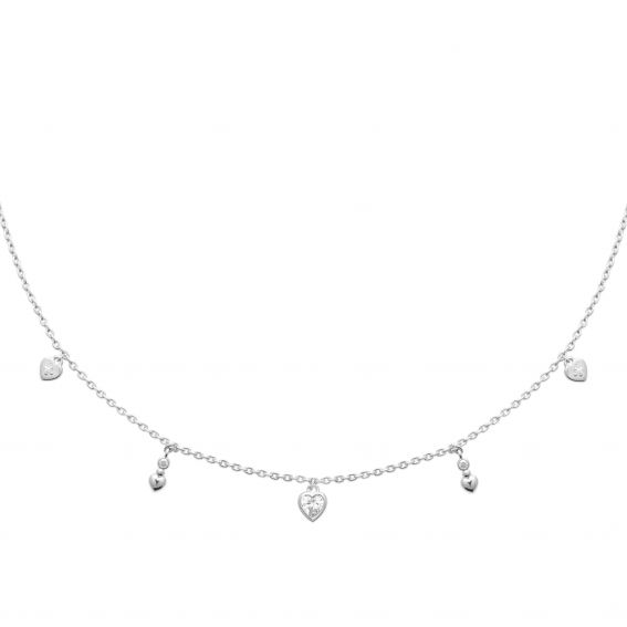Bijou argent/plaqué or Collier Elenya – Argent 925