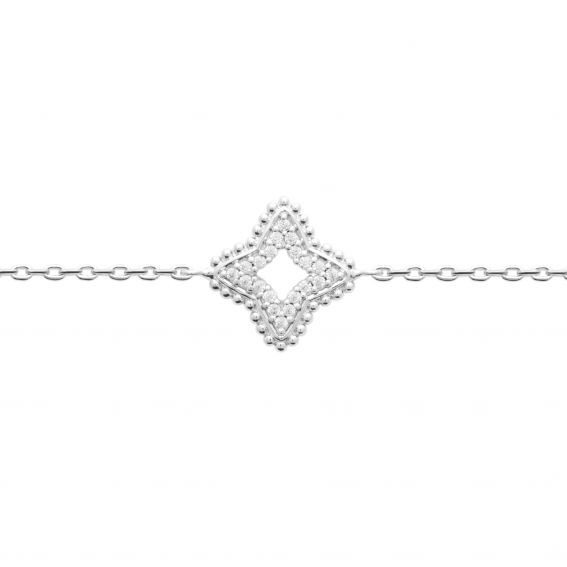 Bijou argent/plaqué or Bracelet Lucky Star – Argent 925