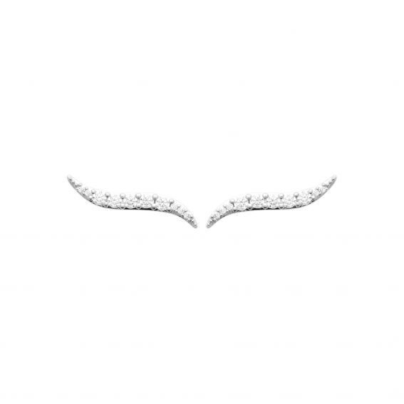 Bijou argent/plaqué or Aelya Earrings - 925 Sterling Silver