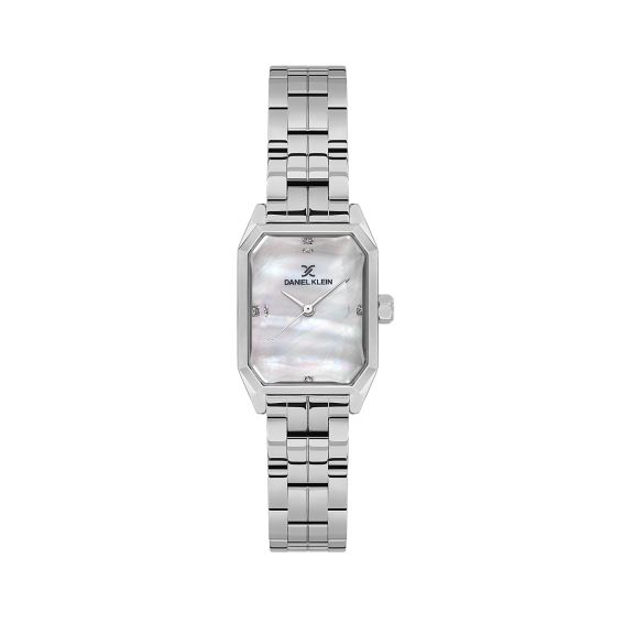 Daniel Klein Montre femme acier inoxydable argentée 21 mm – Étanche 3 ATM