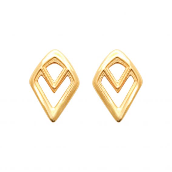 Bijou argent/plaqué or Oranis Earrings – 18k Gold Plated