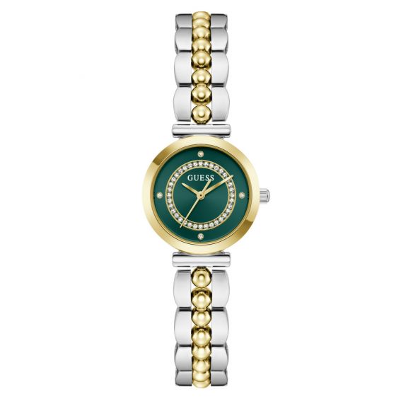 Guess GUESS Women's Watch GW0994L3 – Two-Tone Steel & Green Dial