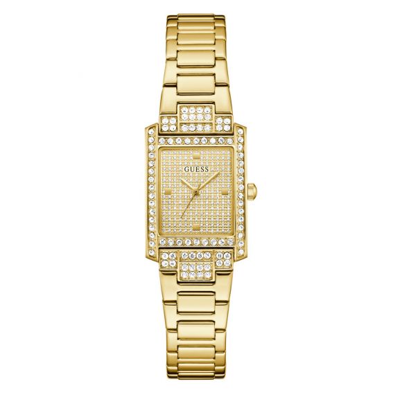 Guess Montre Femme GUESS GW0995L2 – Acier Doré & Cristaux