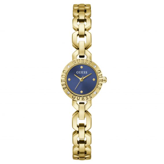 Guess GUESS Women's Watch GW1019L2 – Gold Steel & Blue Dial