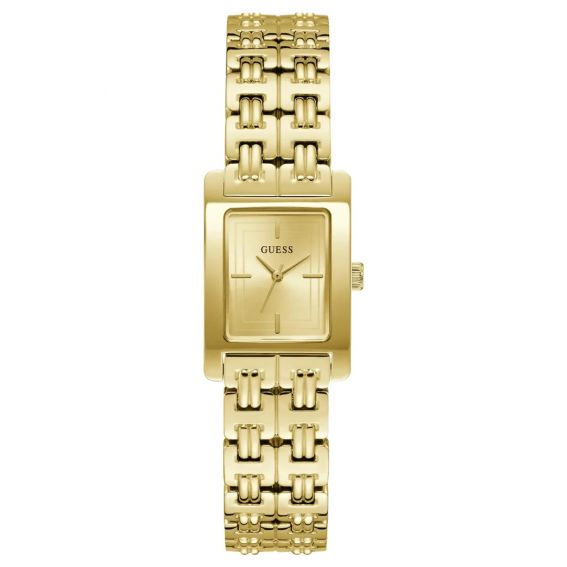 Guess GUESS Women's Watch GW1026L2 – Gold-tone Steel & Rectangular Design