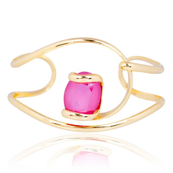 Andrea Marazzini Andrea Marazzini Oval Ciclamin BR1 Swarovski Bracelet