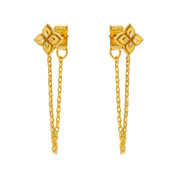 BOUCLES D'OREILLES - LOTUS...