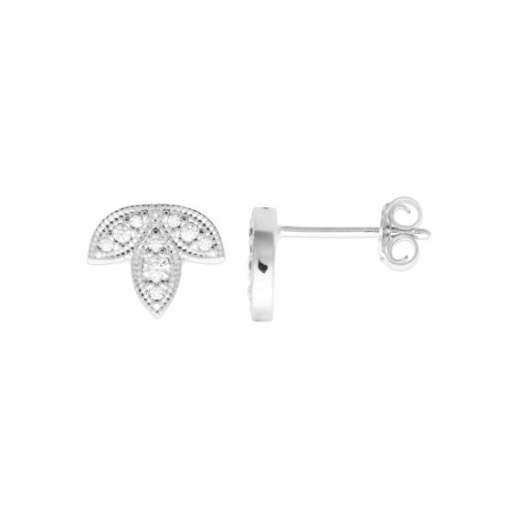 Bijou argent/plaqué or Nova Éclat oorbellen – 925 sterling zilver & kubische zirkonia