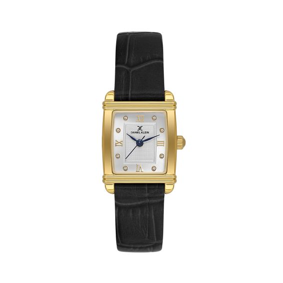Daniel Klein Montre Femme Daniel Klein Montre Femme Daniel Klein DK.1.14116-2 Dorée avec Bracelet CuirDorée avec Bracelet Cuir