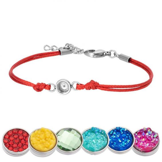 Bracelet iXXXi Wax rouge pour Top part - Bracelets de marque iXXXi