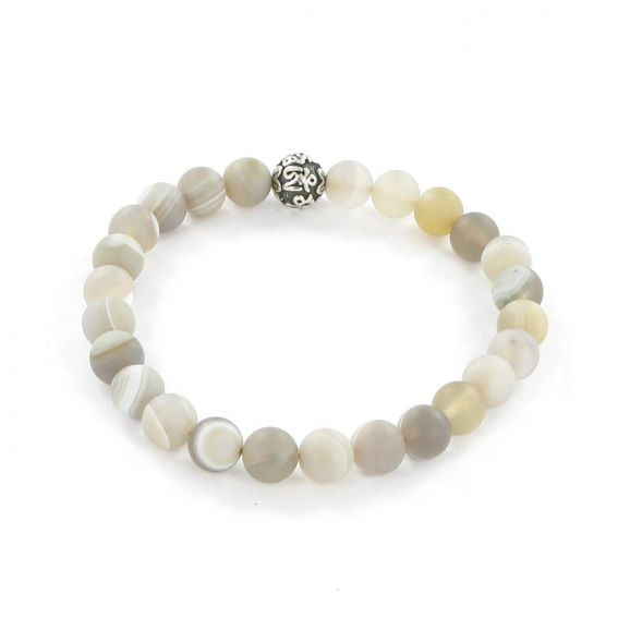 Göshö - [Purity / Peace] White Agate - Bracelet Gosho