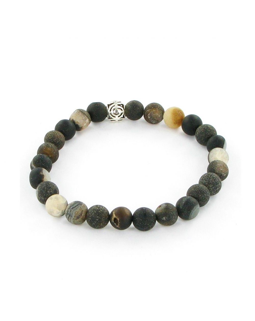 Göshö - [Depression] Agate druzy - Bracelet Gosho
