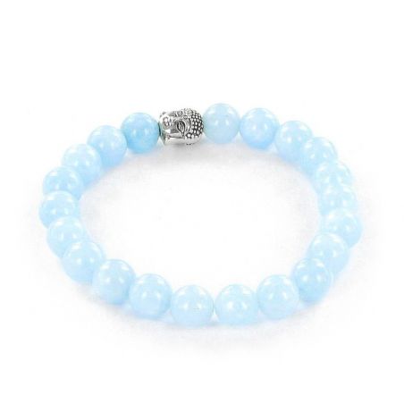Bracelet Göshö [Créativité] Aigue marine - Pierres naturelles