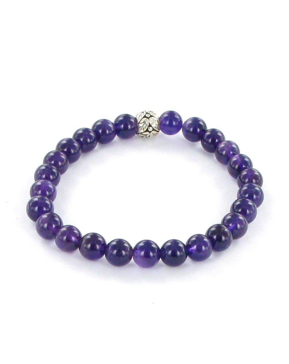 Bracelet Göshö [Sommeil] Amethyste - Pierres naturelles