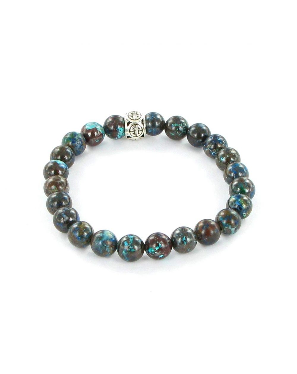 Bracelet Göshö [Purifiant] Chrysocolle - Bracelet pierres naturelles