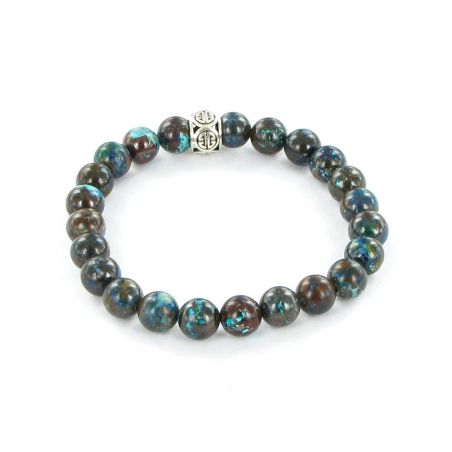 Bracelet Göshö [Purifiant] Chrysocolle - Bracelet pierres naturelles