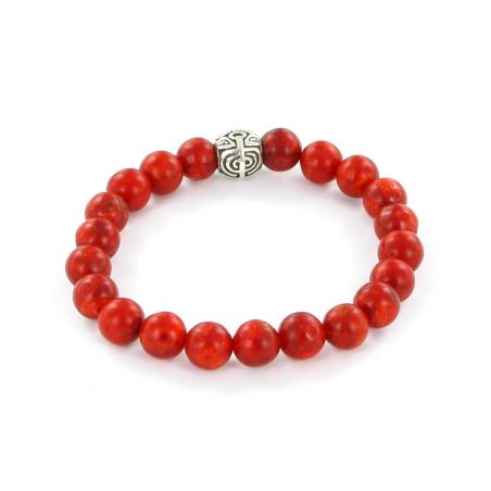 Bracelet Göshö [Cauchemar] Corail éponge - Bracelet pierres naturelles