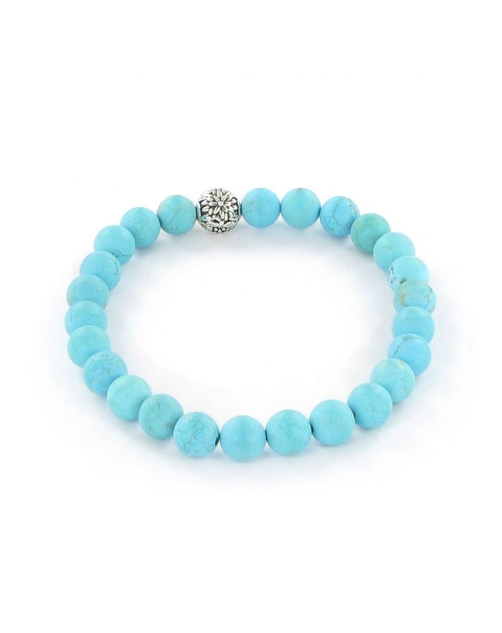 Göshö - [Afslanken] turquoise Howolite mate - Armband Gosho