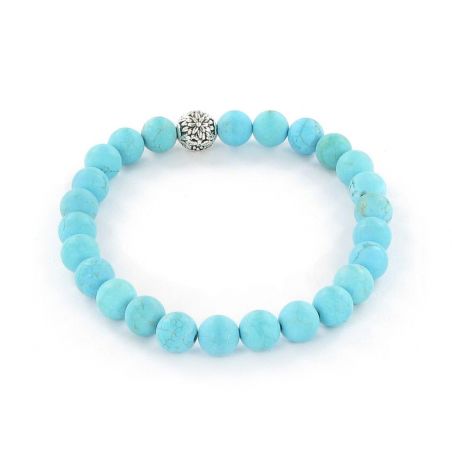Göshö - [Afslanken] turquoise Howolite mate - Armband Gosho