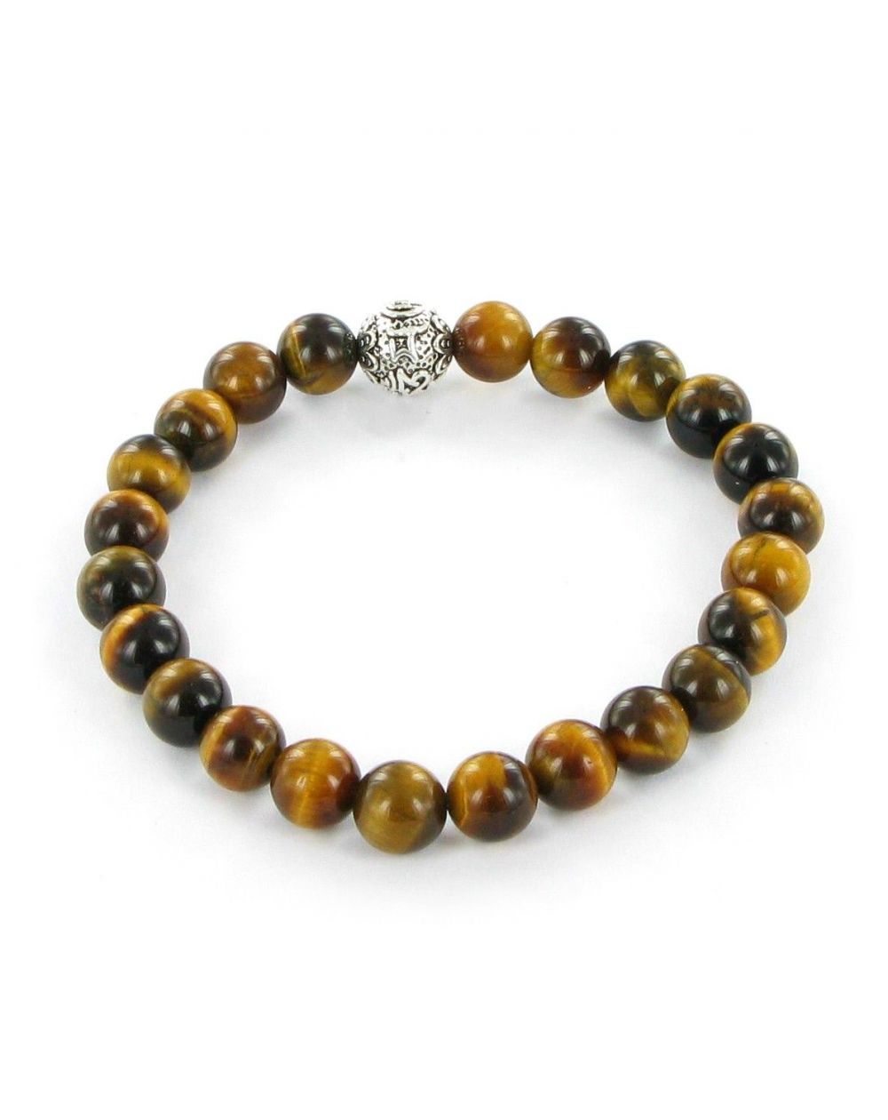 Bracelet Göshö [Chance] Oeil du tigre - Pierres naturelles