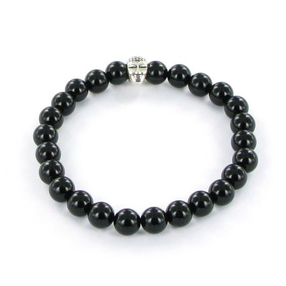 Göshö - [Strength] Onyx glanzend zwart - Armband Gosho