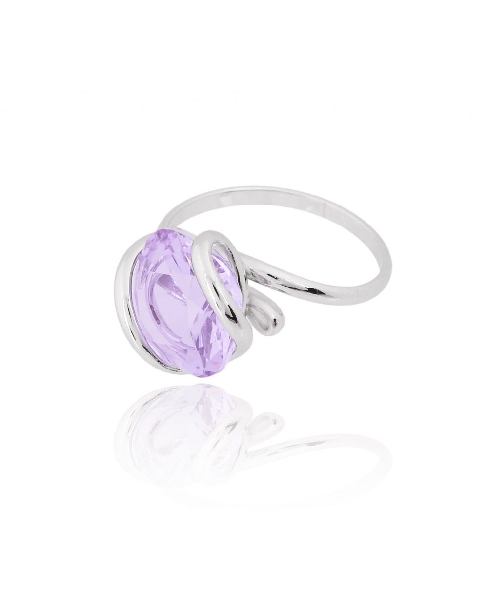 Andrea Marazzini bijoux - Bague cristal Swarovski lila