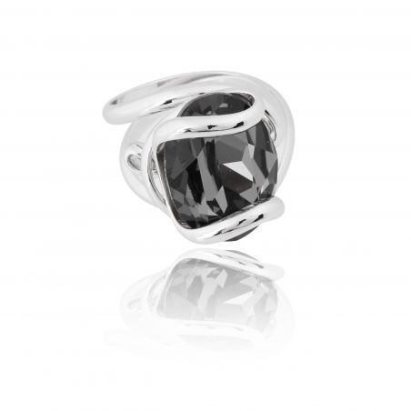 Marazzini - Swarovski silver night ring