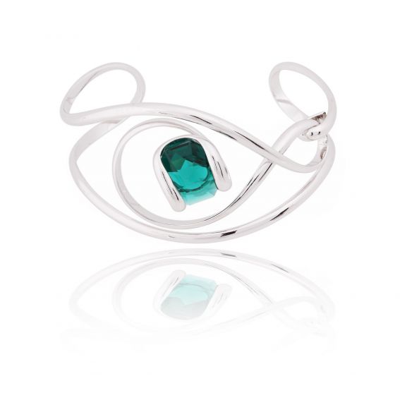 Andrea Marazzini bijoux - Bracelet cristal Swarovski émeraude