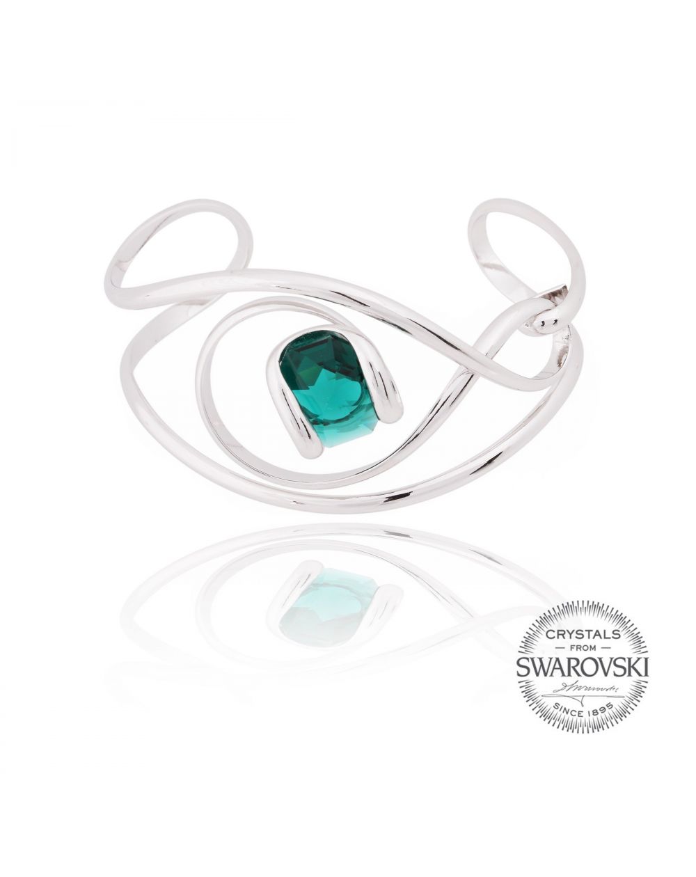 Marazzini - Armband kristal smaragd Swarovski