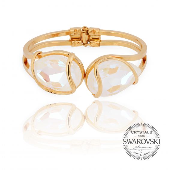 Marazzini - Swarovski crystal bracelet white delite