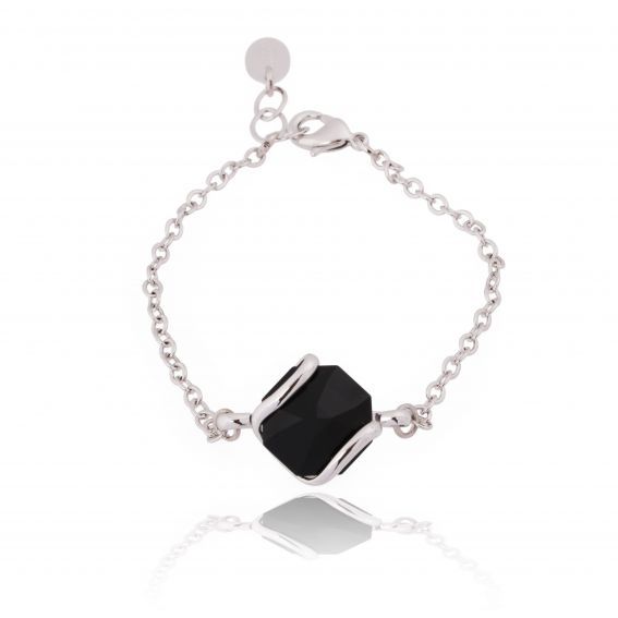 Andrea Marazzini bijoux - Bracelet cristal Swarovski noir