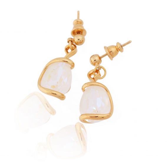 Marazzini - Earrings Swarovski white delite