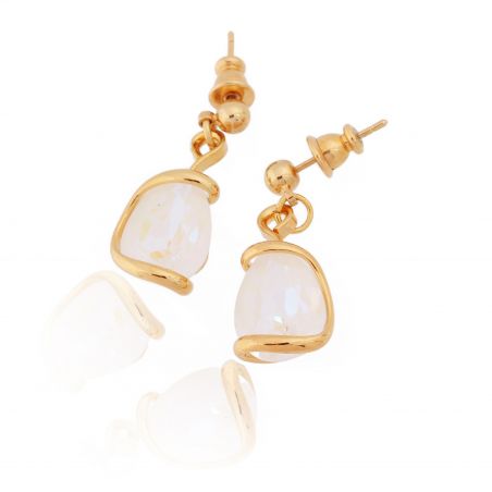 Marazzini - Earrings Swarovski white delite