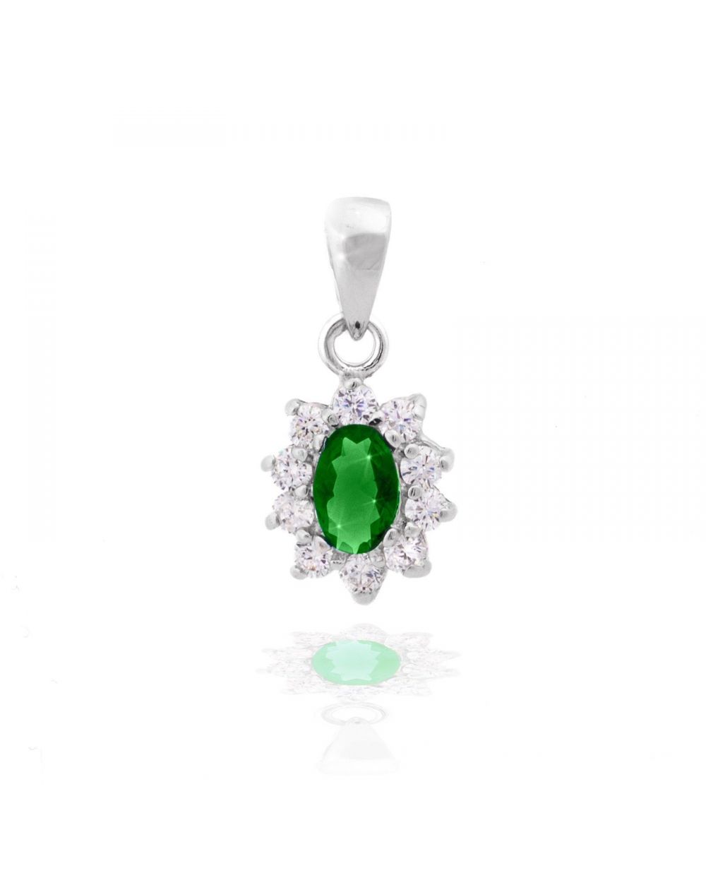 Bijou en argent - Diana sapphire pendant