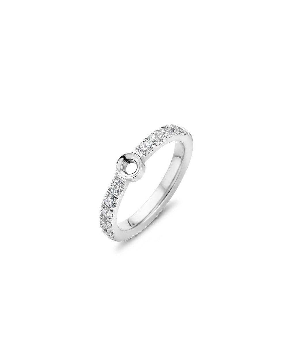 Melano - Bague Twisted Twisted cristal TR17 - Marque Melano