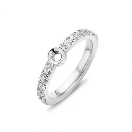 Melano - Bague Twisted Twisted cristal TR17 - Marque Melano
